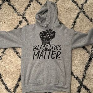Grey “Black Lives Matter” hoodie